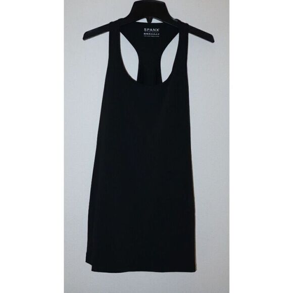 Spanx 50144R Women's Sz M Black Transformation Dual Zip Up Sides Tank Top $72 - Picture 1 of 13
